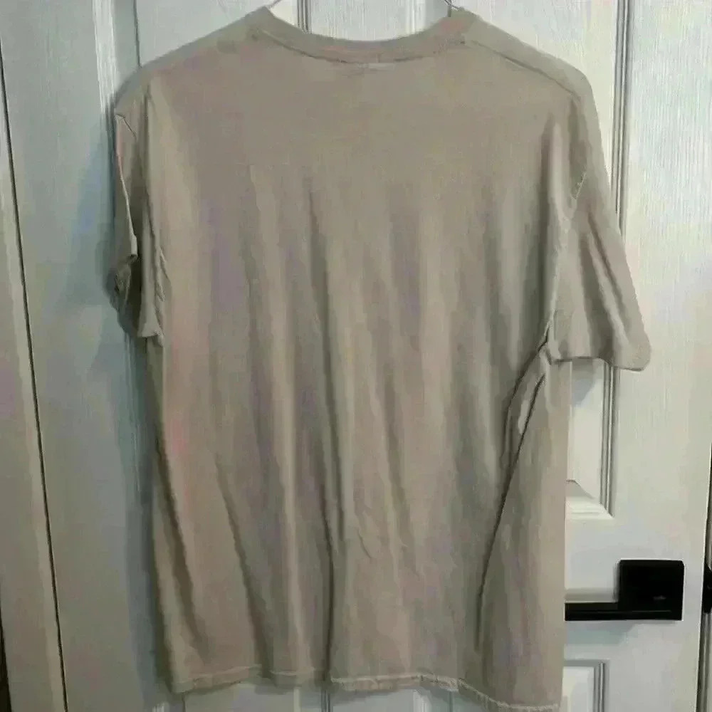 SAVE FERRIS Men’s beige short sleeve tshirt - Picture 3 of 6